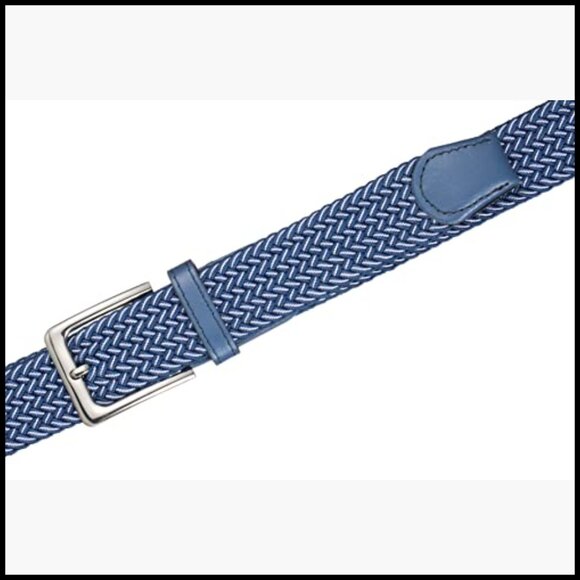 Elastic Braided Belt, 1 3/8\